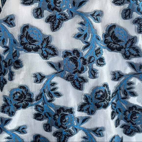 Prabal Gurung Floral Asymmetrical Tank - sz 2 - Picture 5 of 6